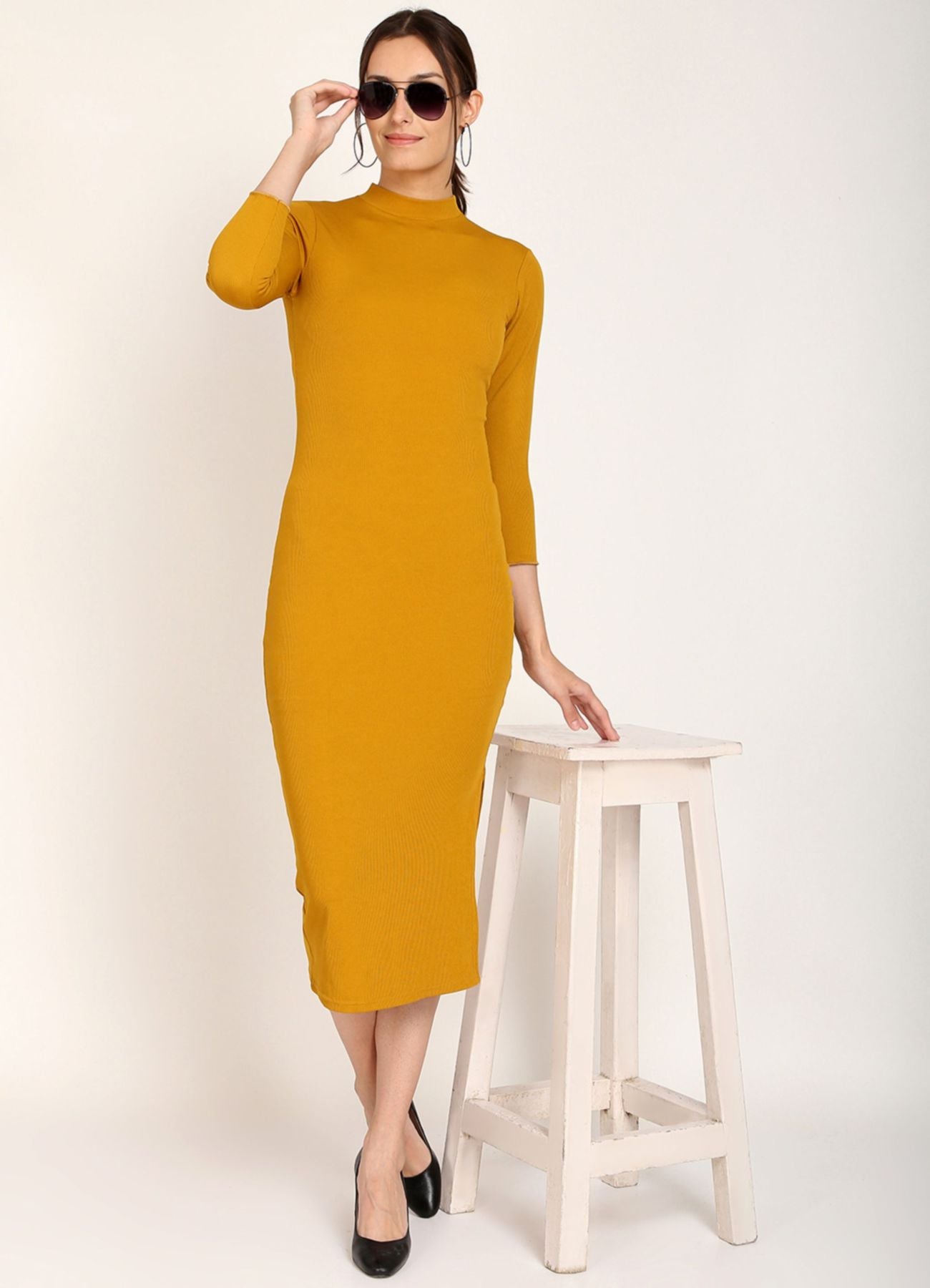 Women's Polyester Bodycon Dress
