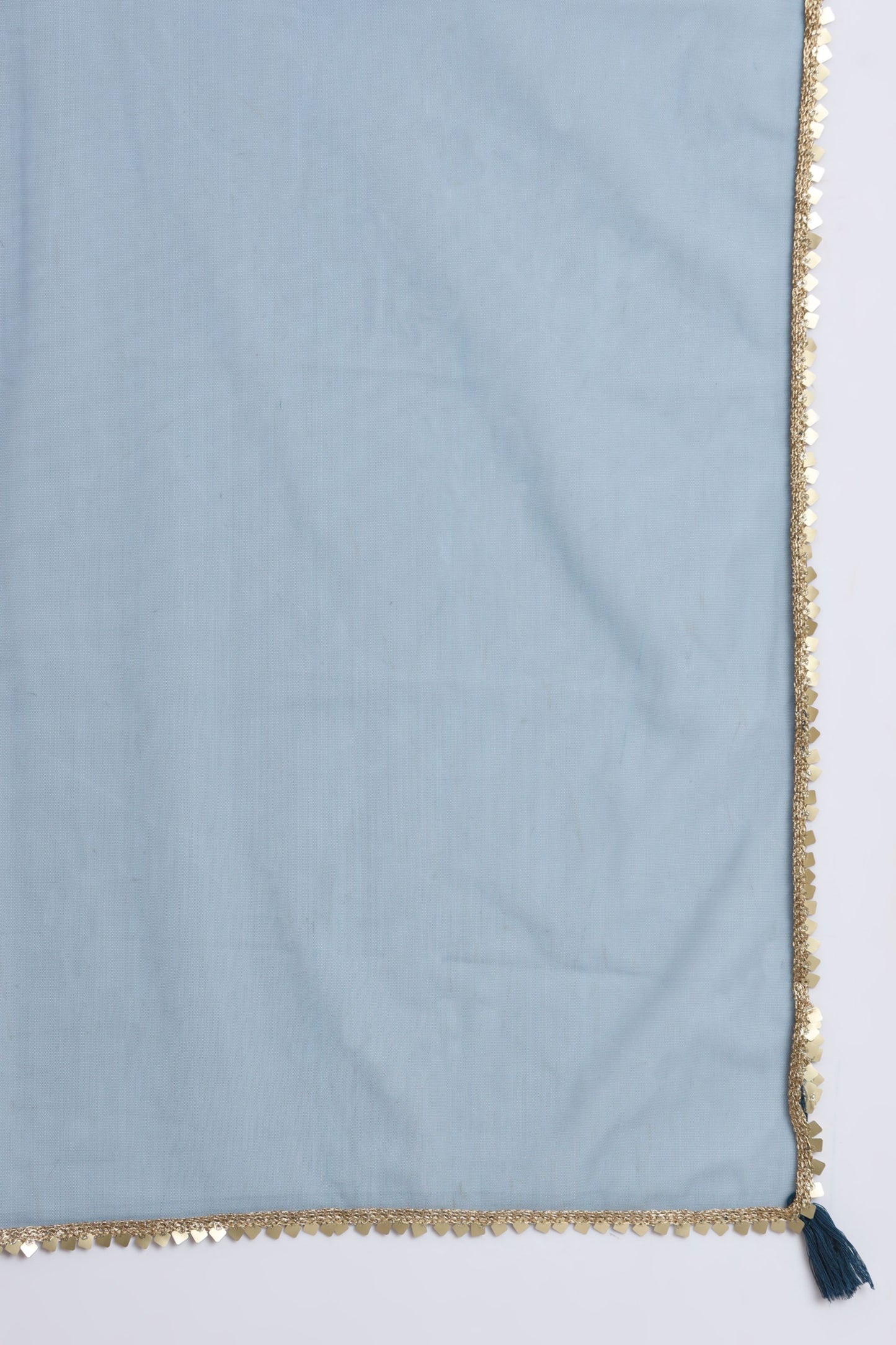 Women's Embroidered Silk Blend Kurta Pyjama & Dupatta Set