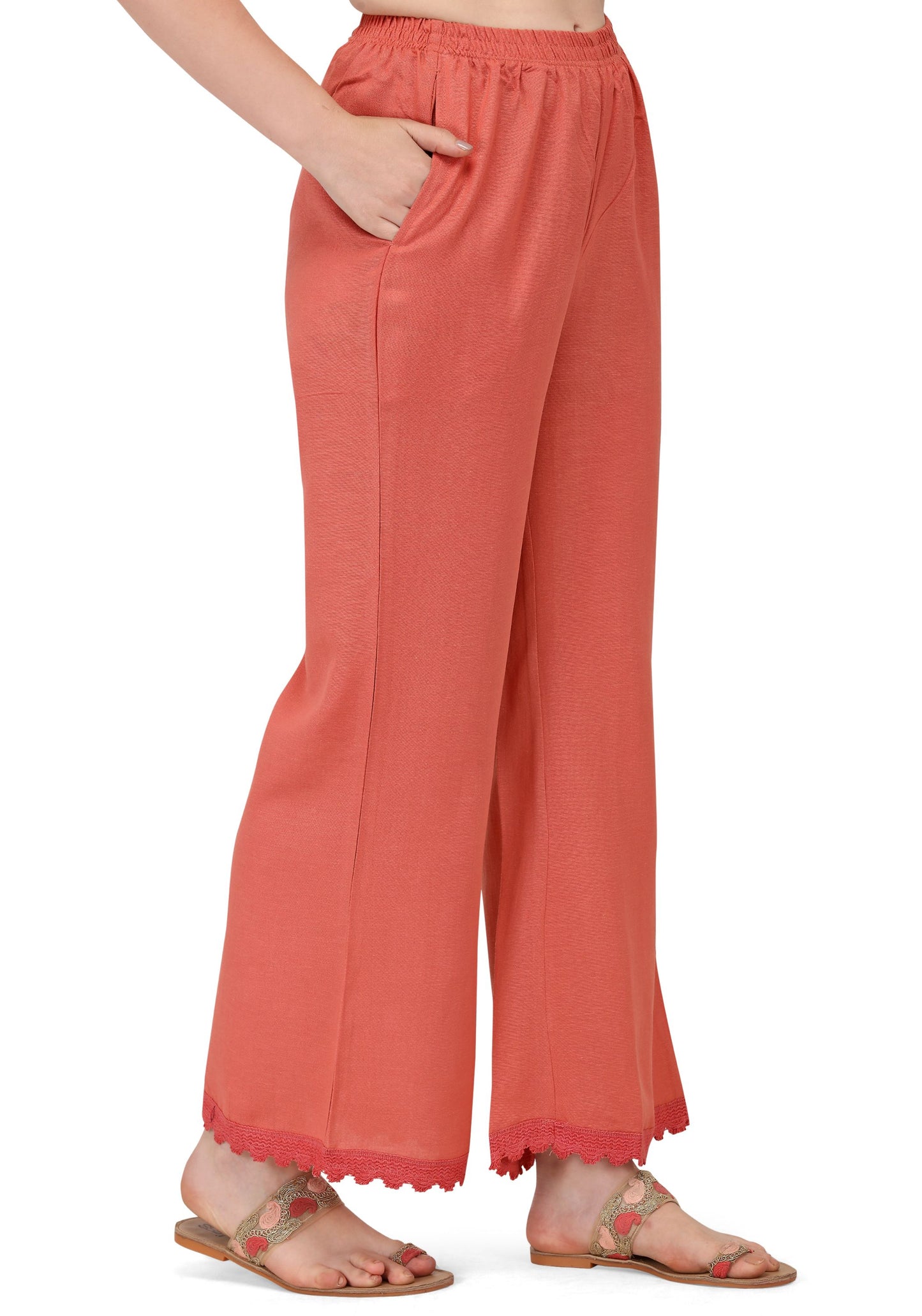 Women's Schiffily Georgette  Kurta and Palazzo Set