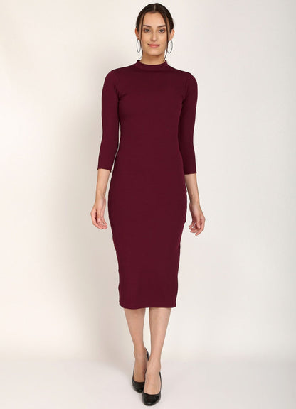 Women's Polyester Bodycon Dress