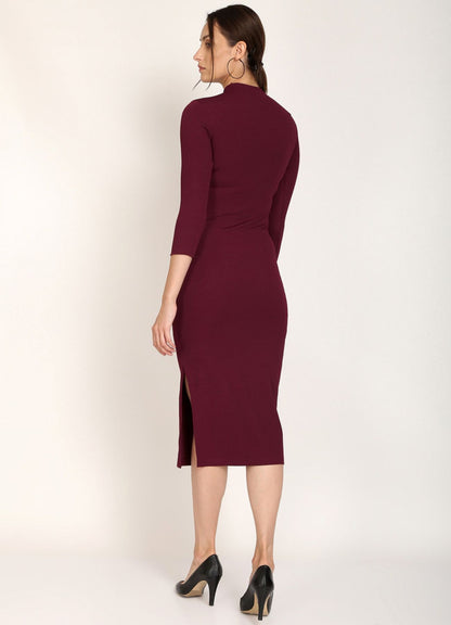 Women's Polyester Bodycon Dress