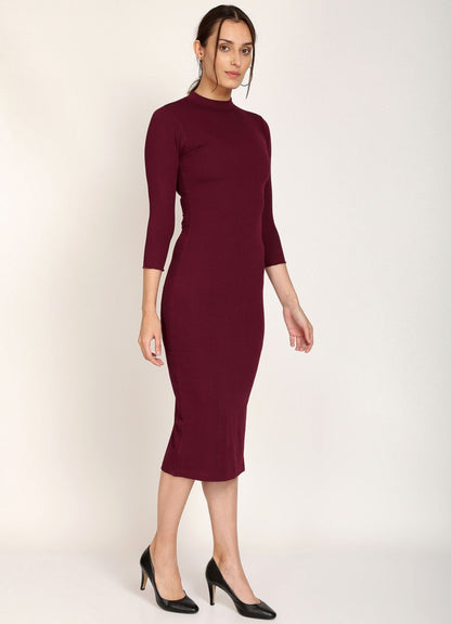 Women's Polyester Bodycon Dress