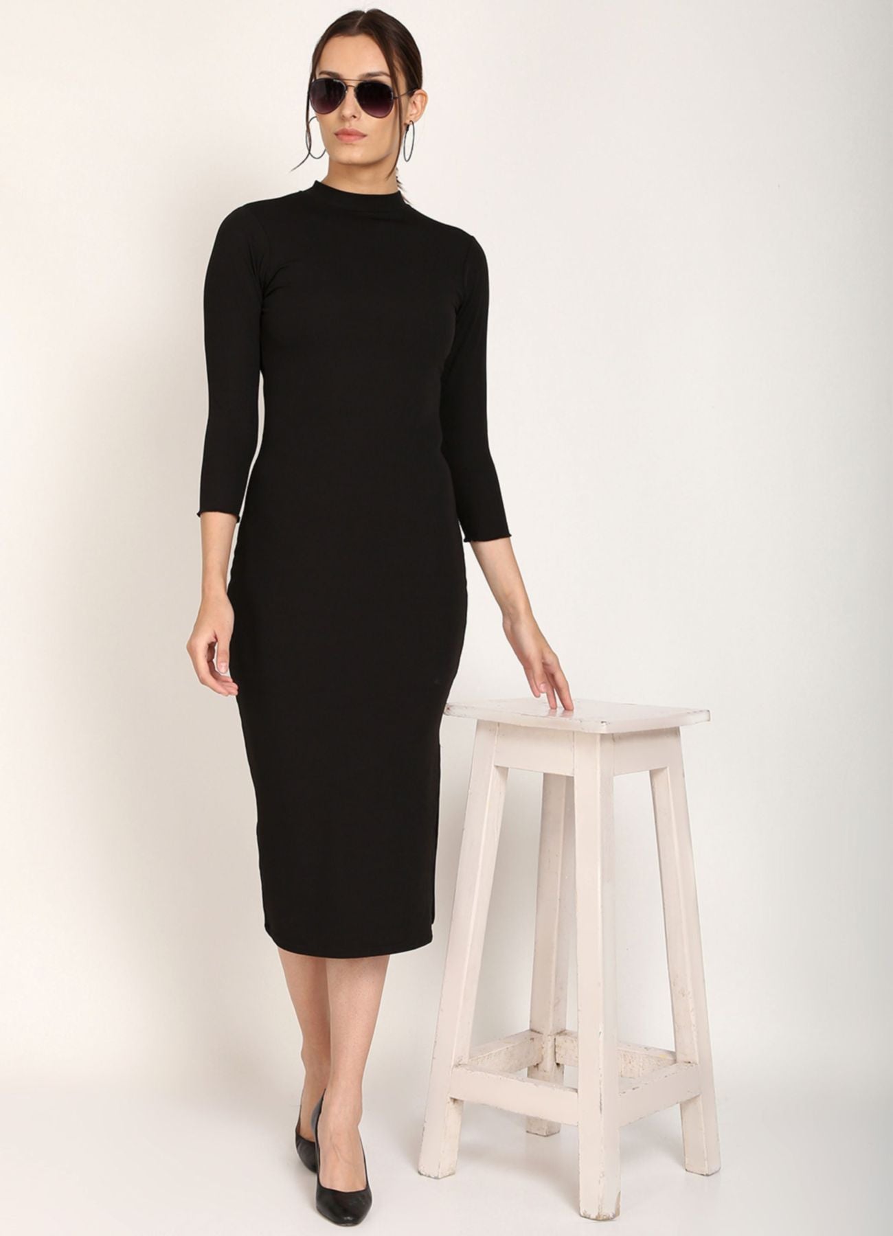 Women's Polyester Bodycon Dress