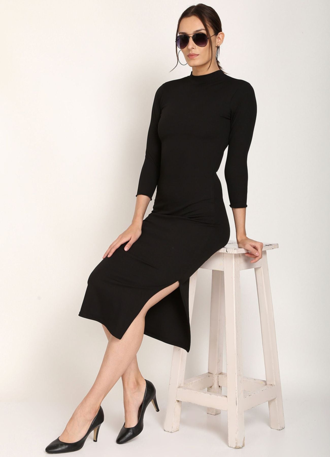 Women's Polyester Bodycon Dress