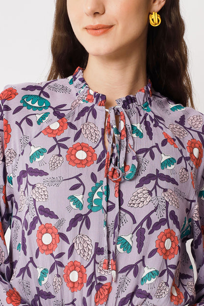 Women's Viscose Flared  Dress