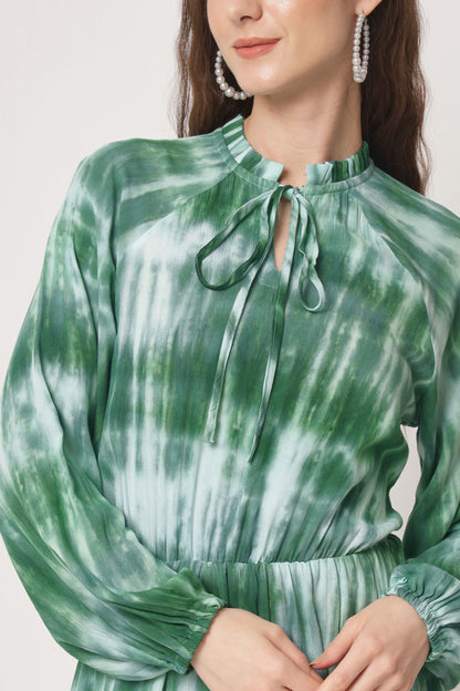 Women's Viscose Flared Dress