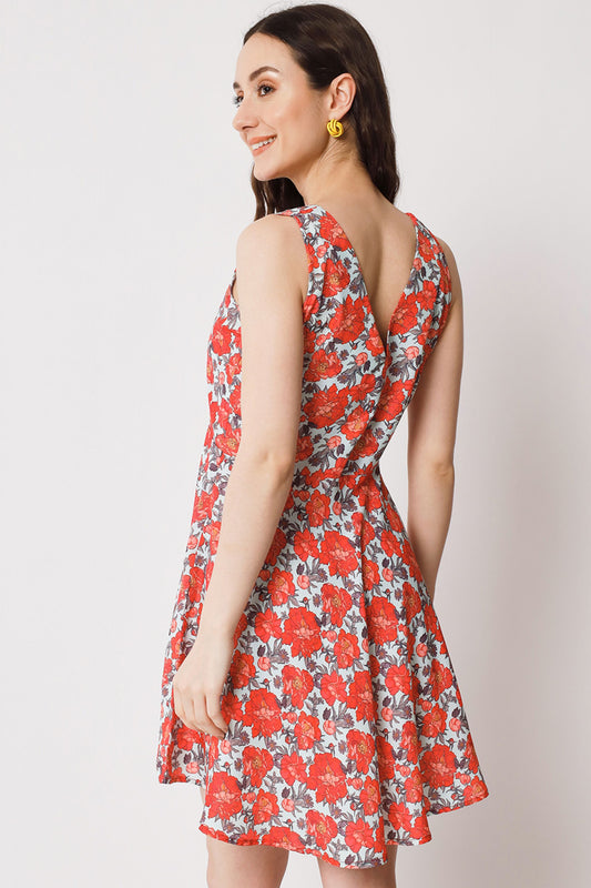 Women's Polyester Skater Dress