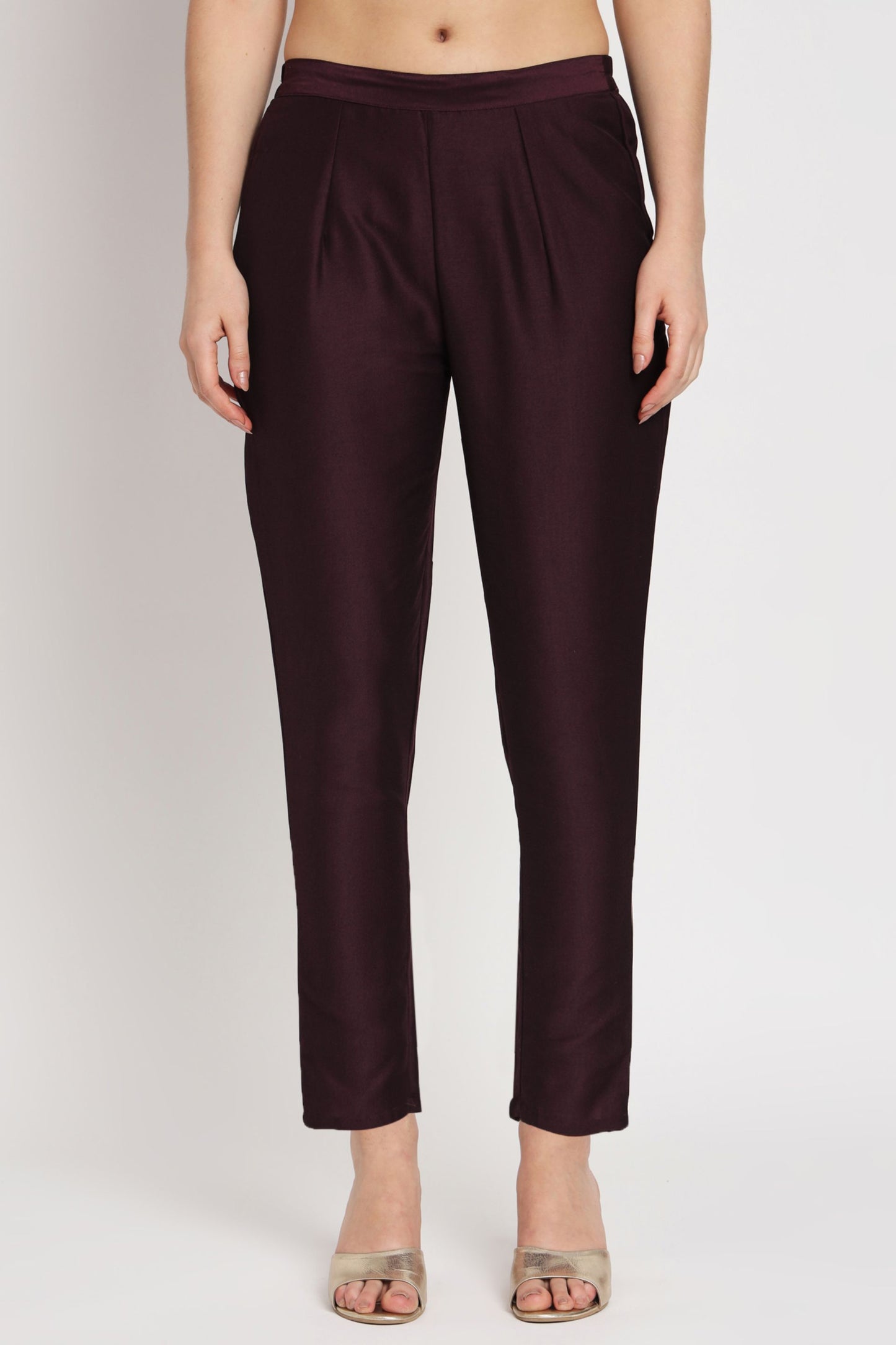 Women's Embroidered Silk Blend Kurta Pyjama & Dupatta Set