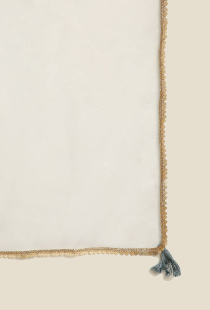 Women's Embroidered Silk Blend Kurta Pyjama & Dupatta Set