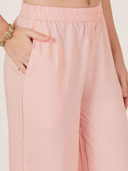 Women's Embroidered Rayon Kurta Pyjama & Dupatta Set