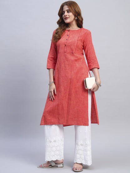 White Chikankari Cotton blend Women's Palazzo